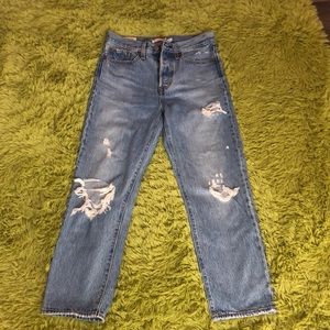 Levi’s wedgie straight waist 25